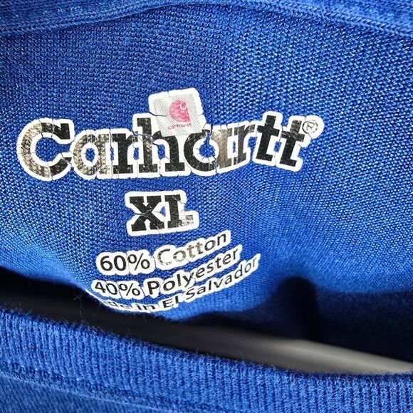 Carhartt Mens Short Sleeve Single Pocket Work-Dry Tee XL - Picture 4 of 7